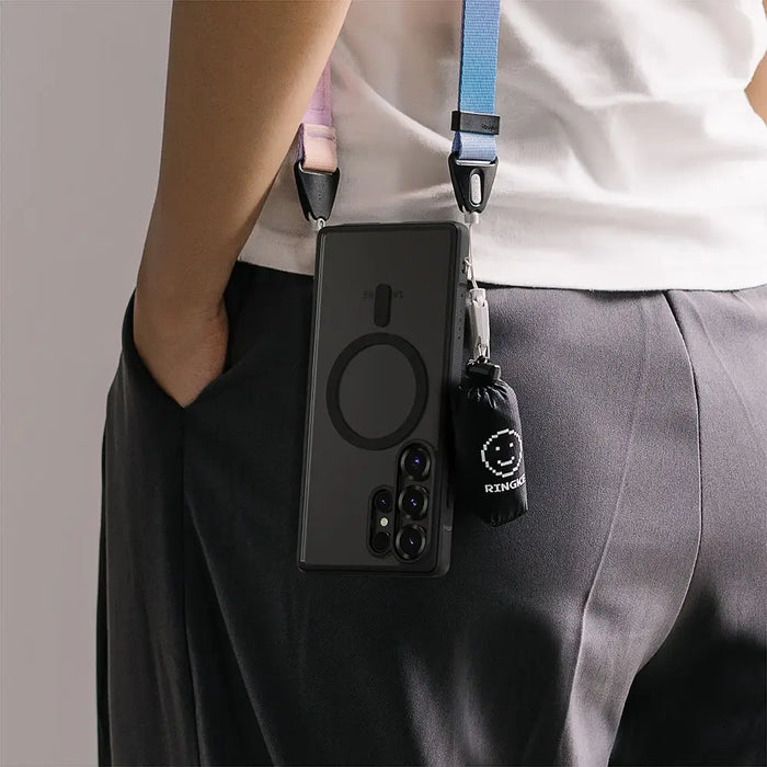 Ringke Fusion Bold MagSafe Case for Samsung Galaxy S25 Ultra - Black - Cell phone cases and covers<<<HurtelXML