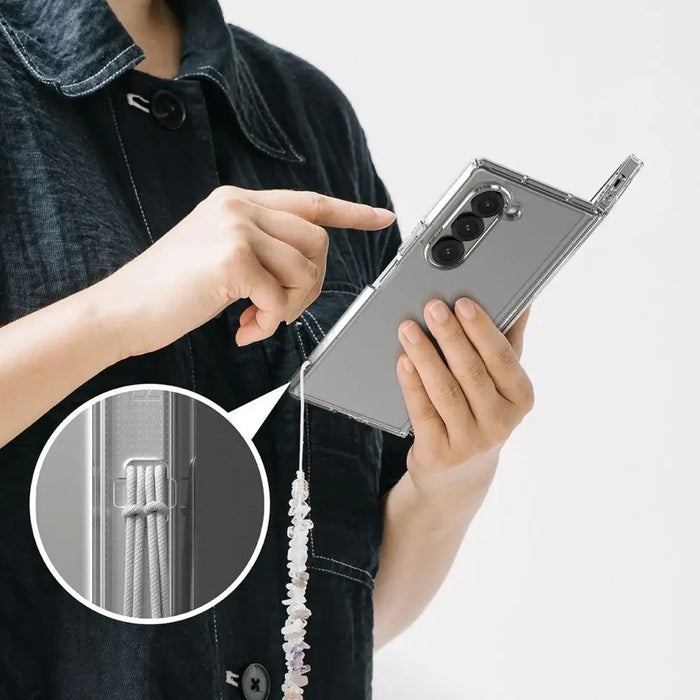 Ringke Fusion Case for Samsung Galaxy Z Fold 6 - Clear - Cell phone cases and covers<<<HurtelXML