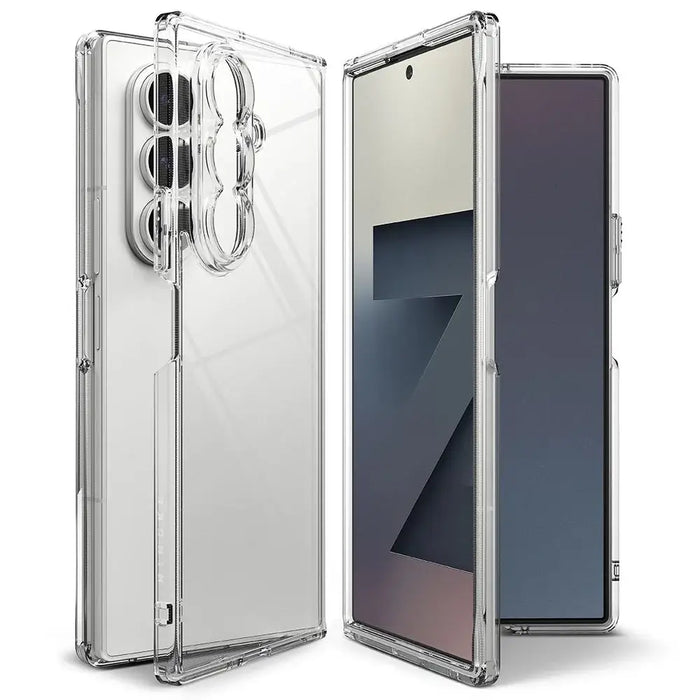 Ringke Fusion Case for Samsung Galaxy Z Fold 7 - Transparent - Cell phone cases and covers<<<HurtelXML