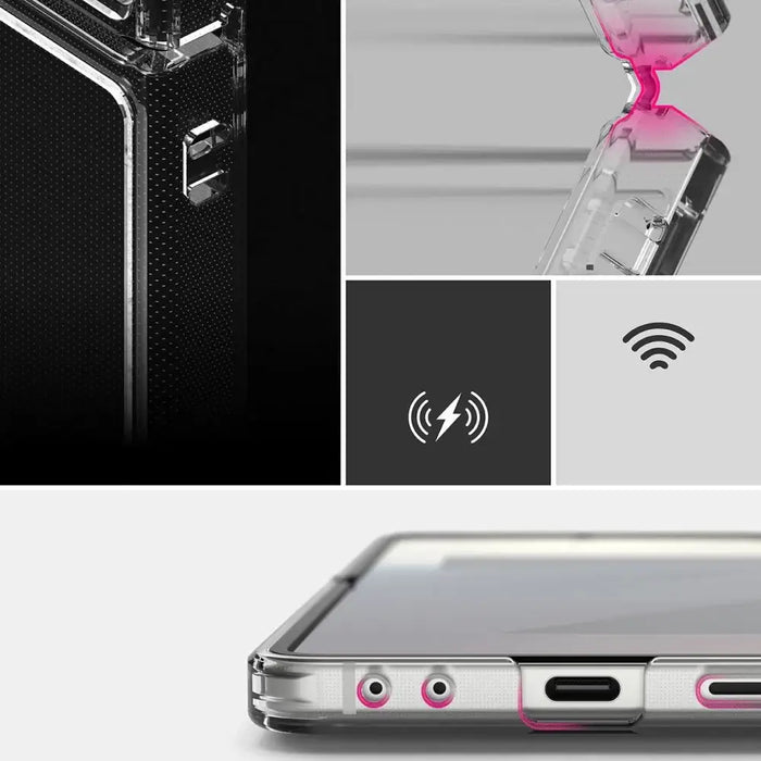Ringke FUSION GALAXY Z Flip 7 CLEAR Ringke Fusion Case for Samsung Galaxy Z Flip 7 - Clear - Cell phone cases
