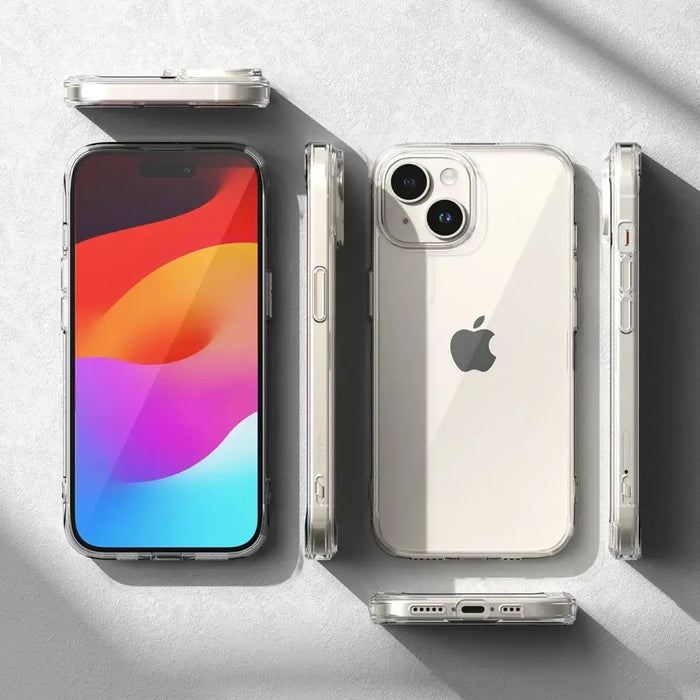 Ringke Fusion iPhone 15 Plus Case - Clear - Cell phone cases and covers<<<HurtelXML&&&iPhone 15