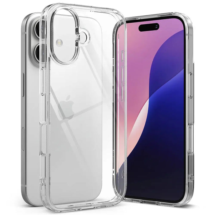 Ringke Fusion iPhone 16 Case - Clear - Cell phone cases and covers<<<HurtelXML&&&iPhone