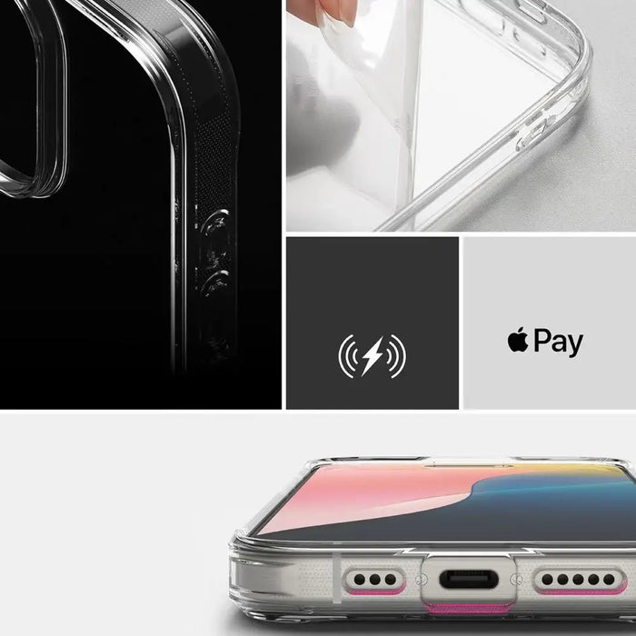 Ringke Fusion iPhone 16 Pro Case - Clear - iPhone 16 Pro<<<Accessories<<<Основна<<<DunaXML&&&Cell phone cases