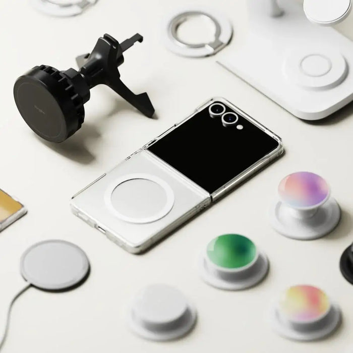 Ringke Fusion Magnetic MagSafe Case for Samsung Galaxy Z Flip 7 - Clear - Cell phone cases and covers<<<HurtelXML