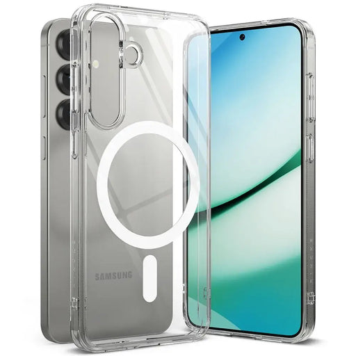 Ringke Fusion MagSafe Case for Samsung Galaxy S25 - Clear - Cell phone cases and covers<<<HurtelXML