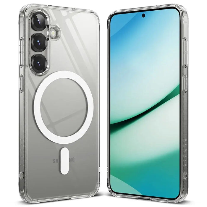 Ringke Fusion MagSafe Case for Samsung Galaxy S25+ - Clear - Cell phone cases and covers<<<HurtelXML