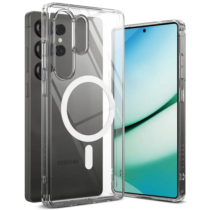 Ringke Fusion MagSafe Case for Samsung Galaxy S25 Ultra - Clear - Cell phone cases and covers<<<HurtelXML