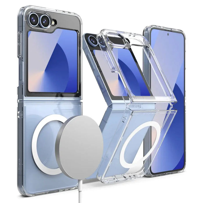 Ringke Fusion MagSafe Case for Samsung Galaxy Z Flip 6 - Clear - Cell phone cases and covers<<<HurtelXML