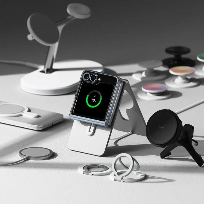 Ringke Fusion MagSafe Case for Samsung Galaxy Z Flip 6 - Clear - Cell phone cases and covers<<<HurtelXML