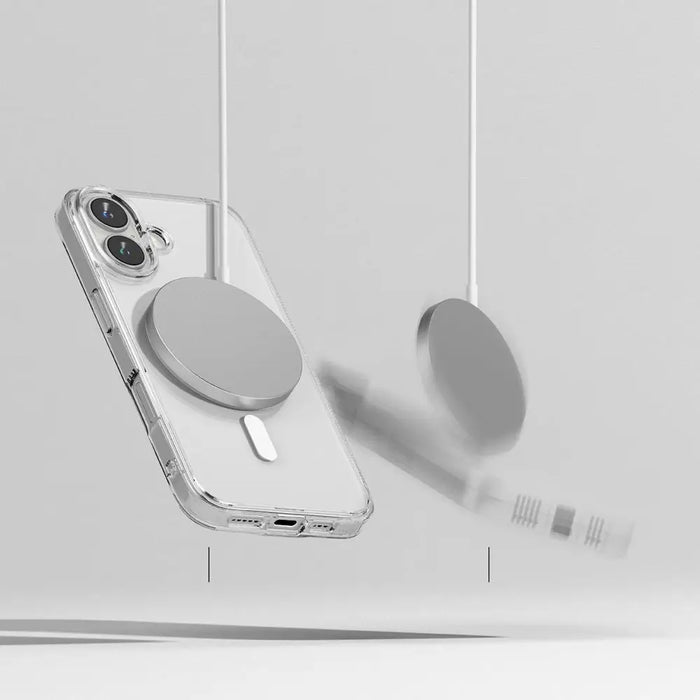 Ringke Fusion MagSafe iPhone 16 Case - Clear - Cell phone cases and covers<<<HurtelXML&&&iPhone