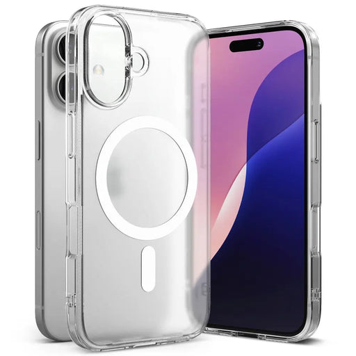 Ringke Fusion MagSafe iPhone 16 Case - Clear Matte - Cell phone cases and covers<<<HurtelXML&&&iPhone