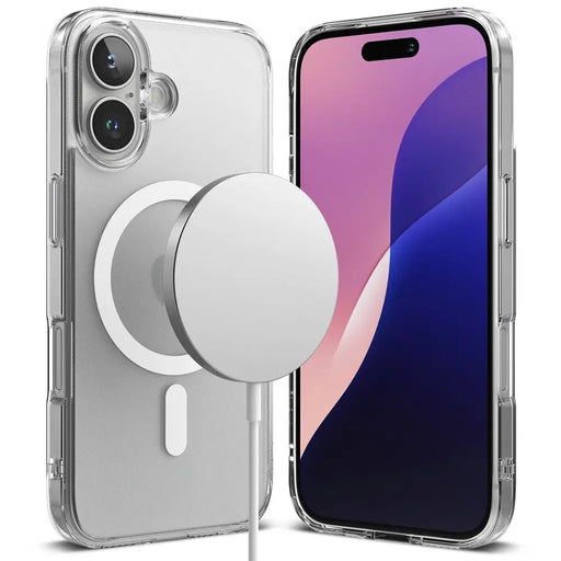 Ringke Fusion MagSafe iPhone 16 Case - Clear Matte - Cell phone cases and covers<<<HurtelXML&&&iPhone