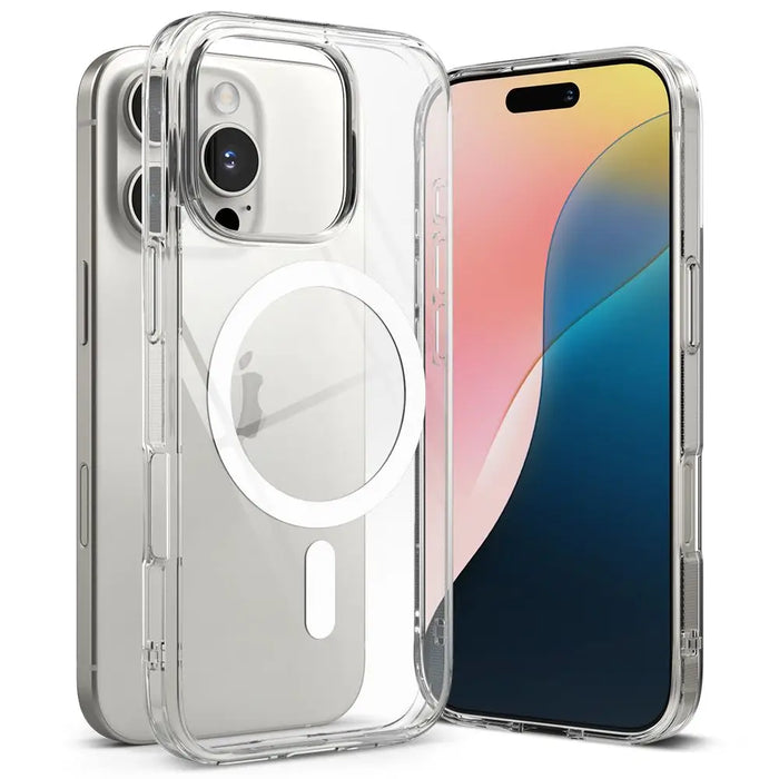 Ringke Fusion MagSafe iPhone 16 Pro Case - Clear - Cell phone cases and covers<<<HurtelXML&&&iPhone 16