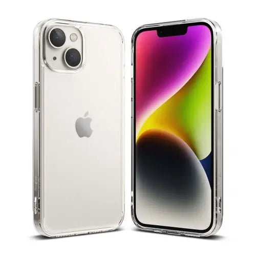 Ringke Fusion TPU Cover with Gel Frame for iPhone 14 translucent (FM633E52) - iPhone