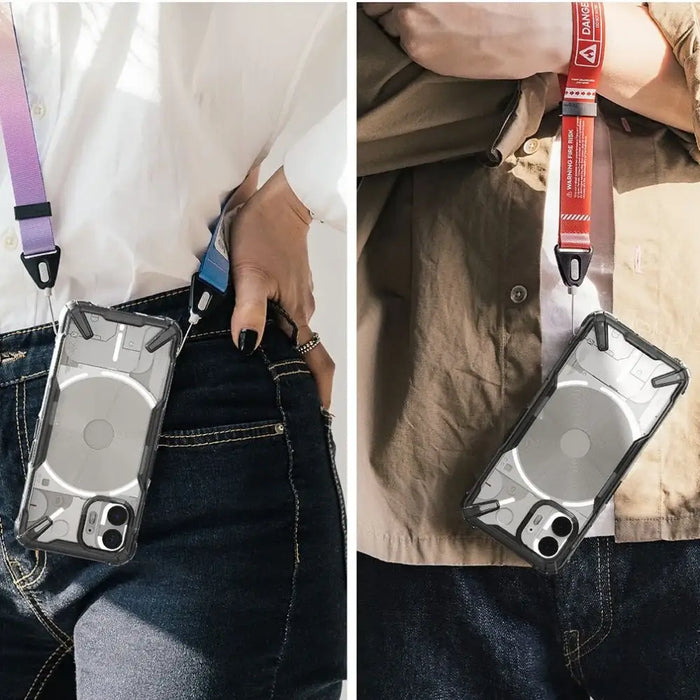Ringke Fusion X Case for Nothing Phone 2 - Smoke Black - Cell phone cases and covers<<<HurtelXML