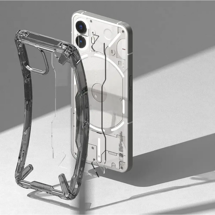 Ringke Fusion X Case for Nothing Phone 2 - Smoke Black - Cell phone cases and covers<<<HurtelXML