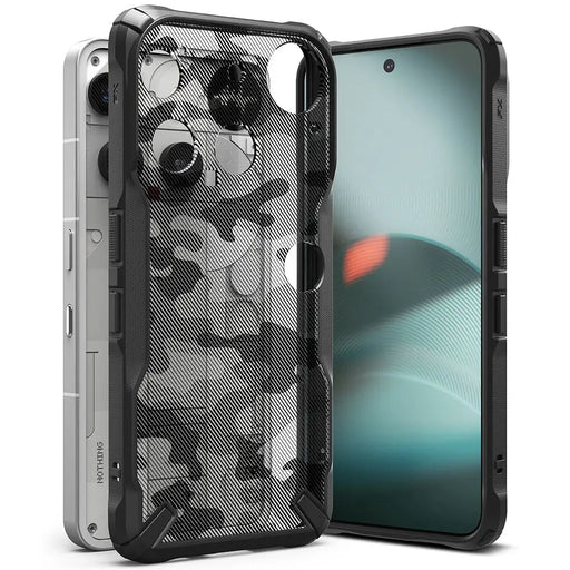 Ringke Fusion X Case for Nothing Phone 3 - Gray and Black - Cell phone cases and covers<<<HurtelXML