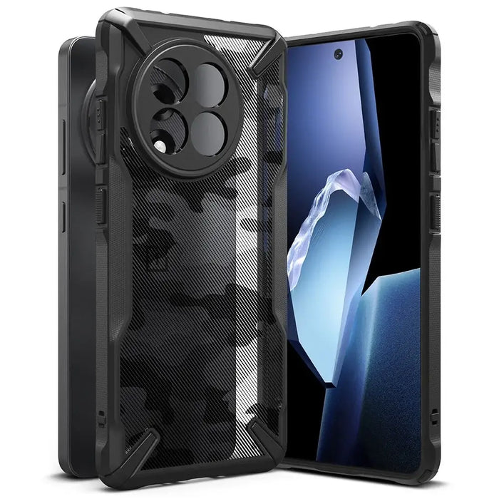 Ringke Fusion X Case for OnePlus 13R - Black-Camo - Cell phone cases and covers<<<HurtelXML