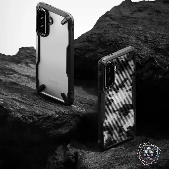 Ringke Fusion X Case for Samsung Galaxy A36 / A56 5G - Black Camo - Cell phone cases and covers<<<HurtelXML