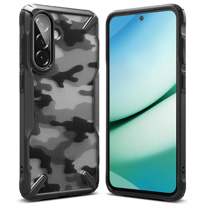 Ringke Fusion X Case for Samsung Galaxy A36 / A56 5G - Black Camo - Cell phone cases and covers<<<HurtelXML