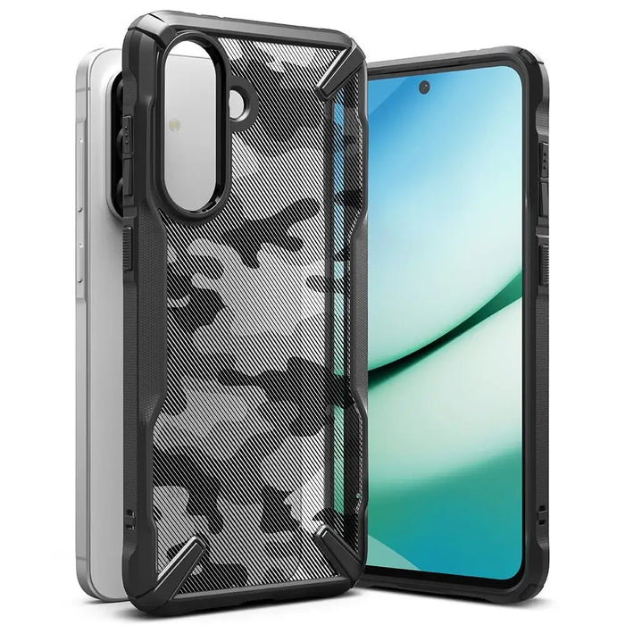 Ringke Fusion X Case for Samsung Galaxy A36 / A56 5G - Black Camo - Cell phone cases and covers<<<HurtelXML