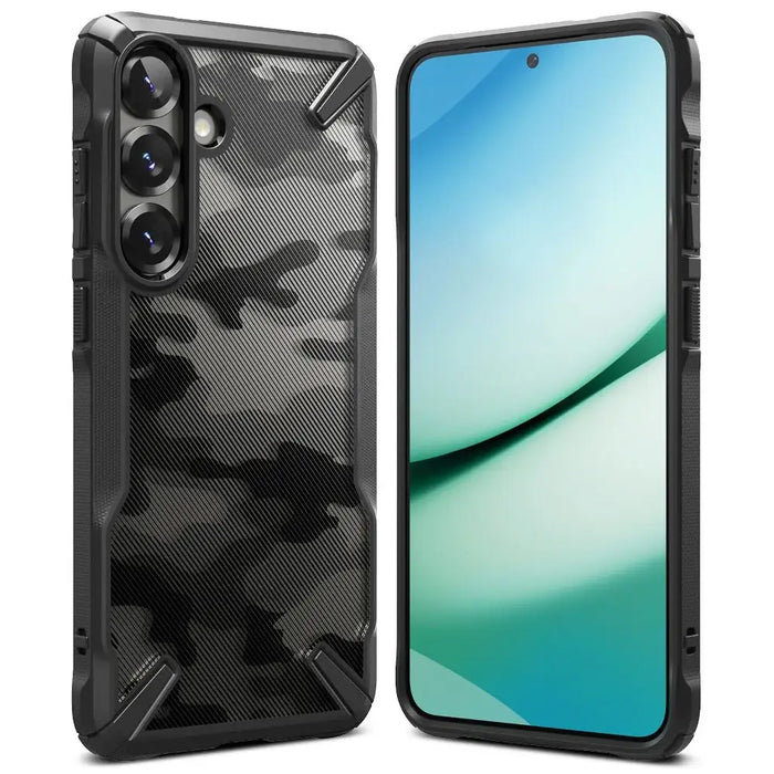Ringke Fusion X Case for Samsung Galaxy S25 - Black Camo - Cell phone cases and covers<<<HurtelXML
