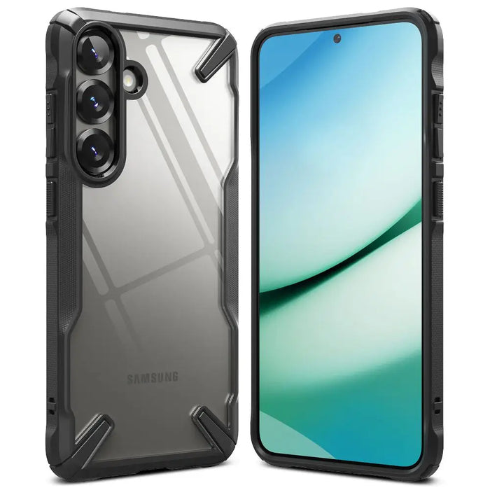 Ringke Fusion X Case for Samsung Galaxy S25+ - Black - Cell phone cases and covers<<<HurtelXML