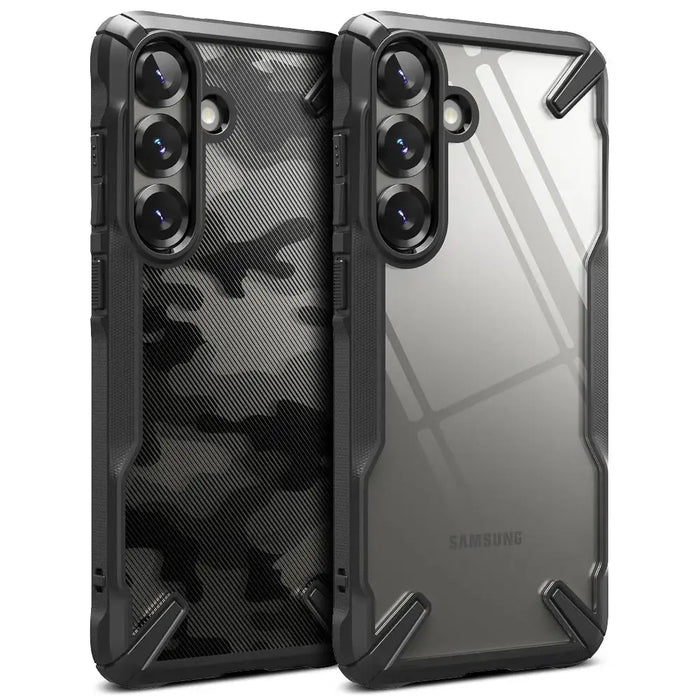 Ringke Fusion X Case for Samsung Galaxy S25 - Black - Cell phone cases and covers<<<HurtelXML