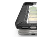 Ringke Fusion X Design durable PC Case with TPU Bumper for iPhone 12 mini black (Routine) (XDAP0020) - Cell phone cases