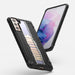 Ringke Fusion X Design durable PC Case with TPU Bumper for Samsung Galaxy S21+ 5G (S21 Plus 5G) black (Routine)