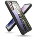 Ringke Fusion X Design durable PC Case with TPU Bumper for Samsung Galaxy S21+ 5G (S21 Plus 5G) black (Ticket band)