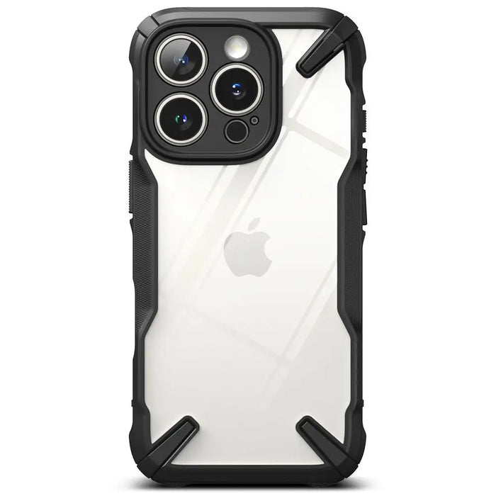 Ringke Fusion X iPhone 16 Pro Case - Black - Cell phone cases and covers<<<HurtelXML&&&iPhone 16