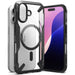 Ringke Fusion X MagSafe Case for Iphone 16 - Black - Cell phone cases and covers<<<HurtelXML