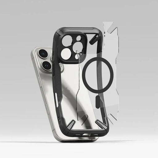 Ringke Fusion X MagSafe Case for Iphone 16 Pro - Black - Cell phone cases and covers<<<HurtelXML