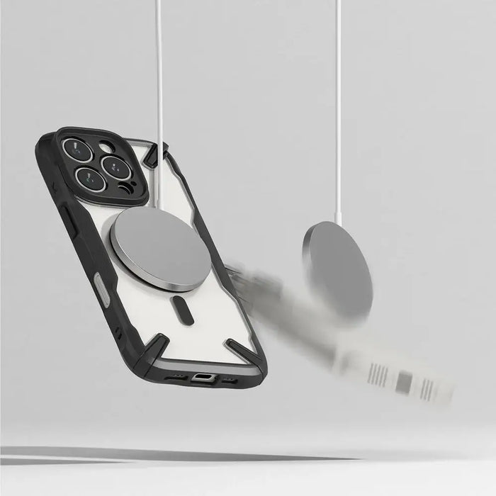 Ringke Fusion X MagSafe Case for Iphone 16 Pro - Black - Cell phone cases and covers<<<HurtelXML
