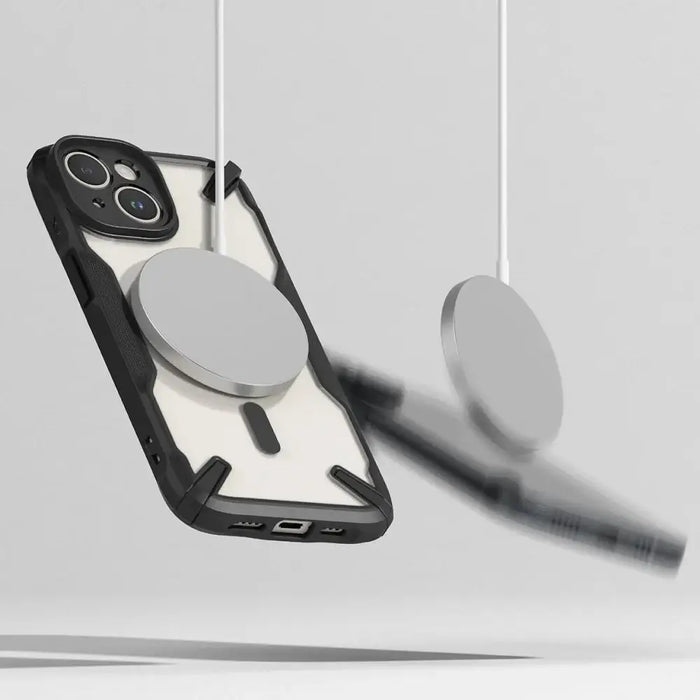 Ringke Fusion X MagSafe iPhone 15 Plus Case - Matte Black - Cell phone cases and covers<<<HurtelXML