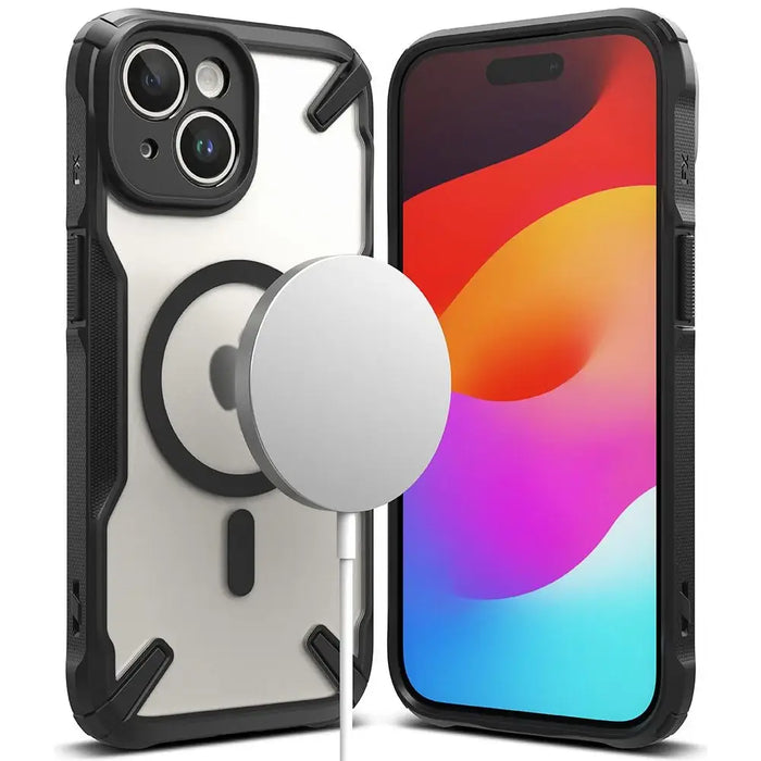 Ringke Fusion X MagSafe iPhone 15 Plus Case - Matte Black - Cell phone cases and covers<<<HurtelXML