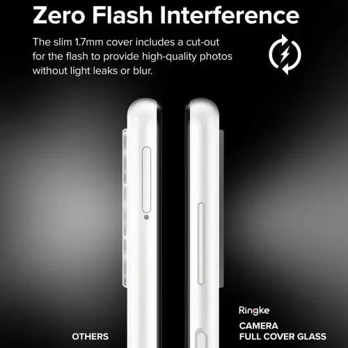 Ringke Galaxy A13 4G Camera Protector Full Cover Glass package (3 pcs) Black - Wireless In-Ear Headphones