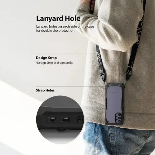 Ringke Galaxy A32 5G Case Fusion X Black - Wireless In-Ear Headphones