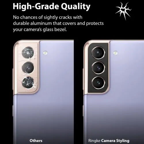 Ringke Galaxy S21+ Camera Styling camera island protector Black - Samsung