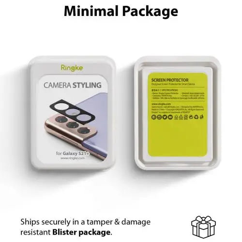 Ringke Galaxy S21+ Camera Styling camera island protector Black - Wireless In-Ear Headphones