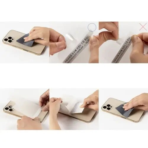 Ringke iPhone 12/12 Pro Back Cover Protector Invisible Defender (2pcs) Matte Clean - iPhone 12/12