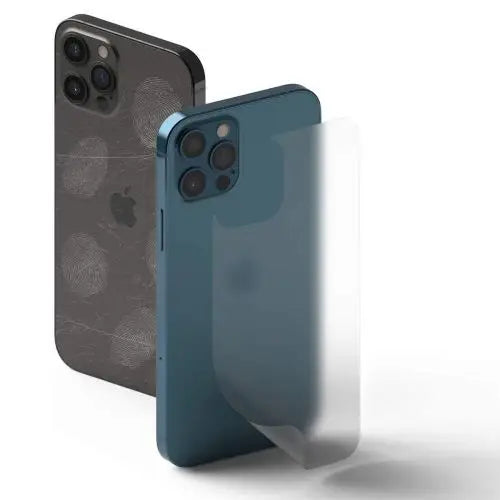 Ringke iPhone 12/12 Pro Back Cover Protector Invisible Defender (2pcs) Matte Clean - iPhone 12/12