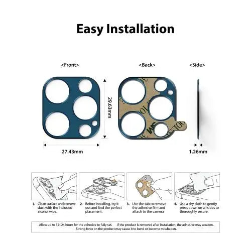 Ringke iPhone 12 Pro Camera Styling camera island protector Gray - iPhone 12 Pro Max<<<Accessories<<<Основна<<<DunaXML