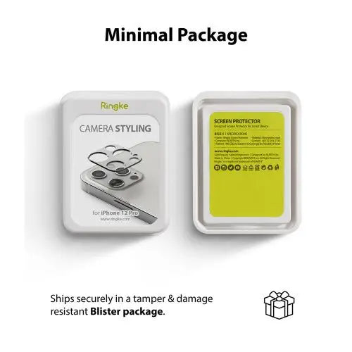 Ringke iPhone 12 Pro Camera Styling camera island protector Gray - iPhone 12 Pro Max<<<Accessories<<<Основна<<<DunaXML