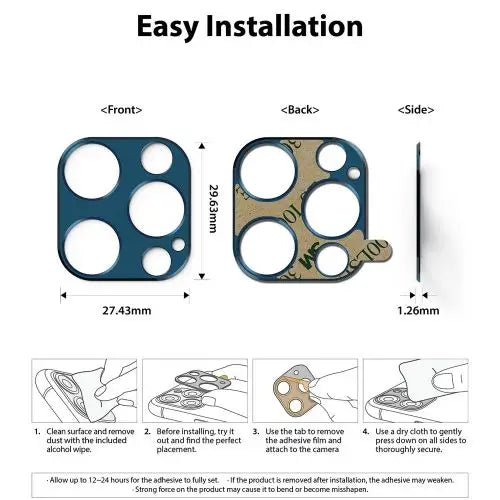 Ringke iPhone 12 Pro Camera Styling camera island protector Silver - iPhone 12 Pro Max<<<Accessories<<<Основна<<<DunaXML