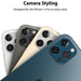 Ringke iPhone 12 Pro Camera Styling camera island protector Silver - iPhone 12 Pro Max<<<Accessories<<<Основна<<<DunaXML