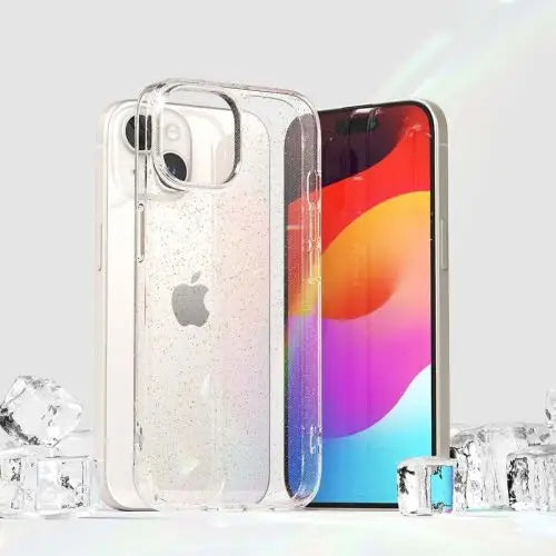 Ringke iPhone 15 Case Slim Glitter Clear - iPhone 15<<<Accessories<<<Основна<<<DunaXML