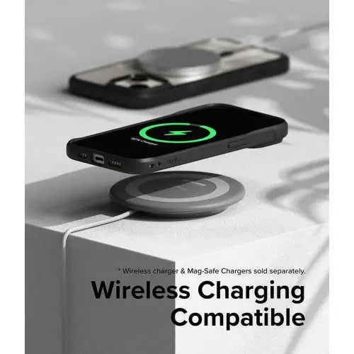 Ringke iPhone 15 Plus Case Fusion Bold Magnetic Matte Clear/ Black - Magnetic<<<Accessories<<<Основна<<<DunaXML