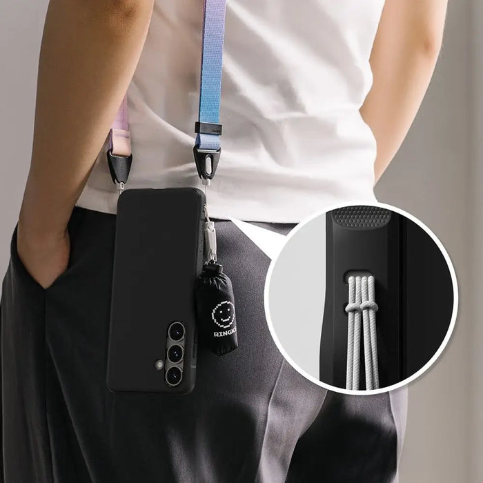 Ringke Onyx Case for Samsung Galaxy S25+ - Black - Cell phone cases and covers<<<HurtelXML